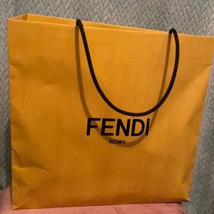 Designer shopping bags (bags only)